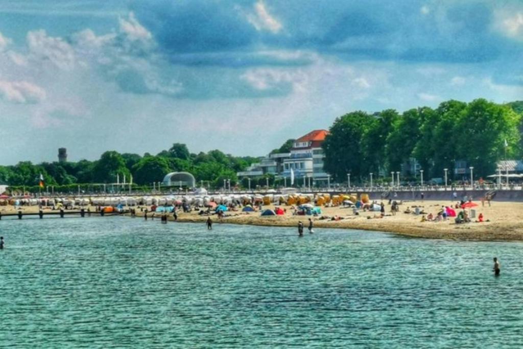 Obj 84 Meerblick Fewo Fuer 2 Bis 3 Personen Strandnah, Wlan Lübeck Kültér fotó